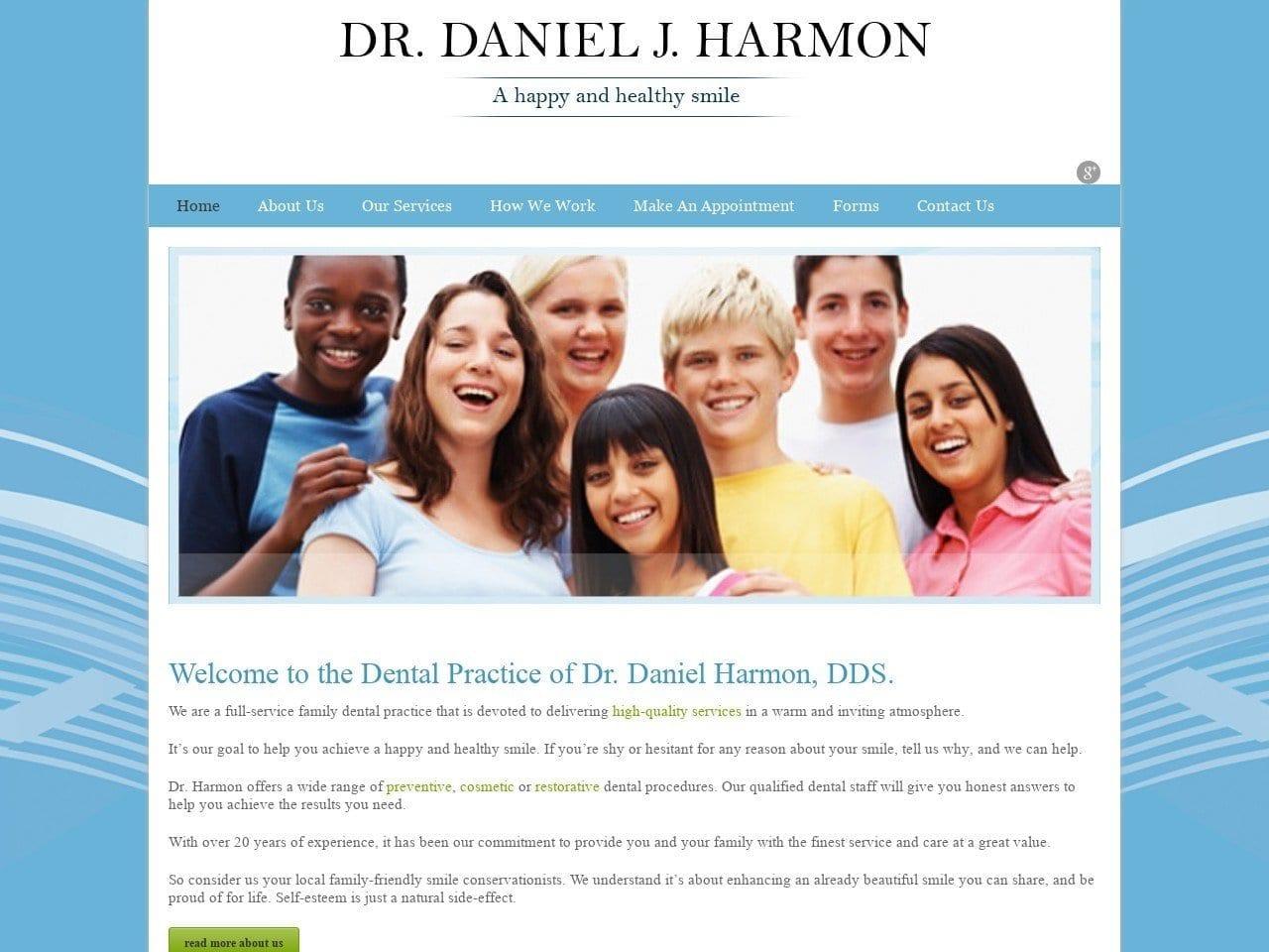 Dr. Daniel J. Harmon DDS