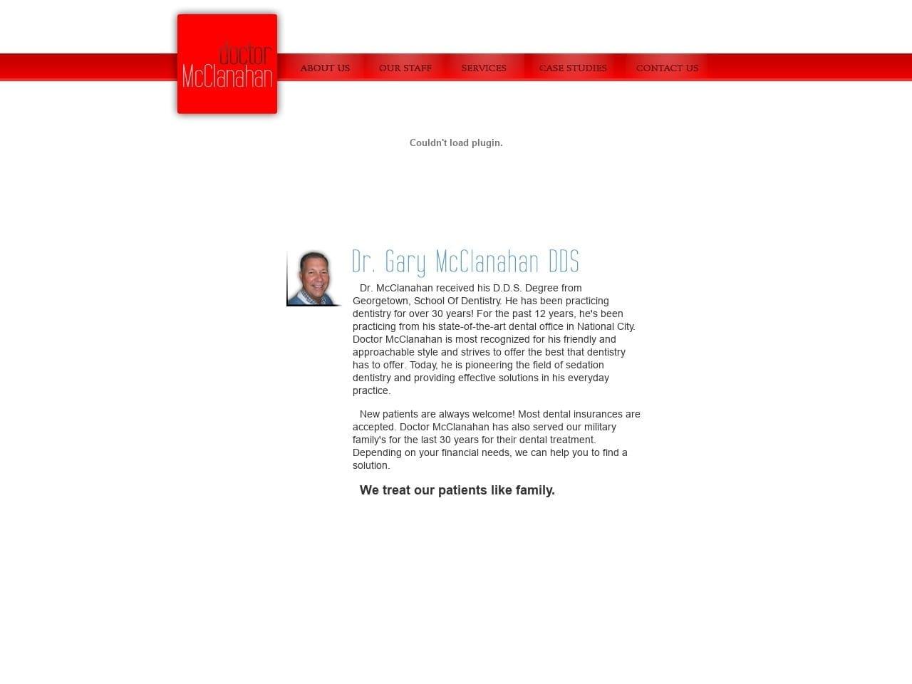 Mc Clanahan Gary L DDS screenshot