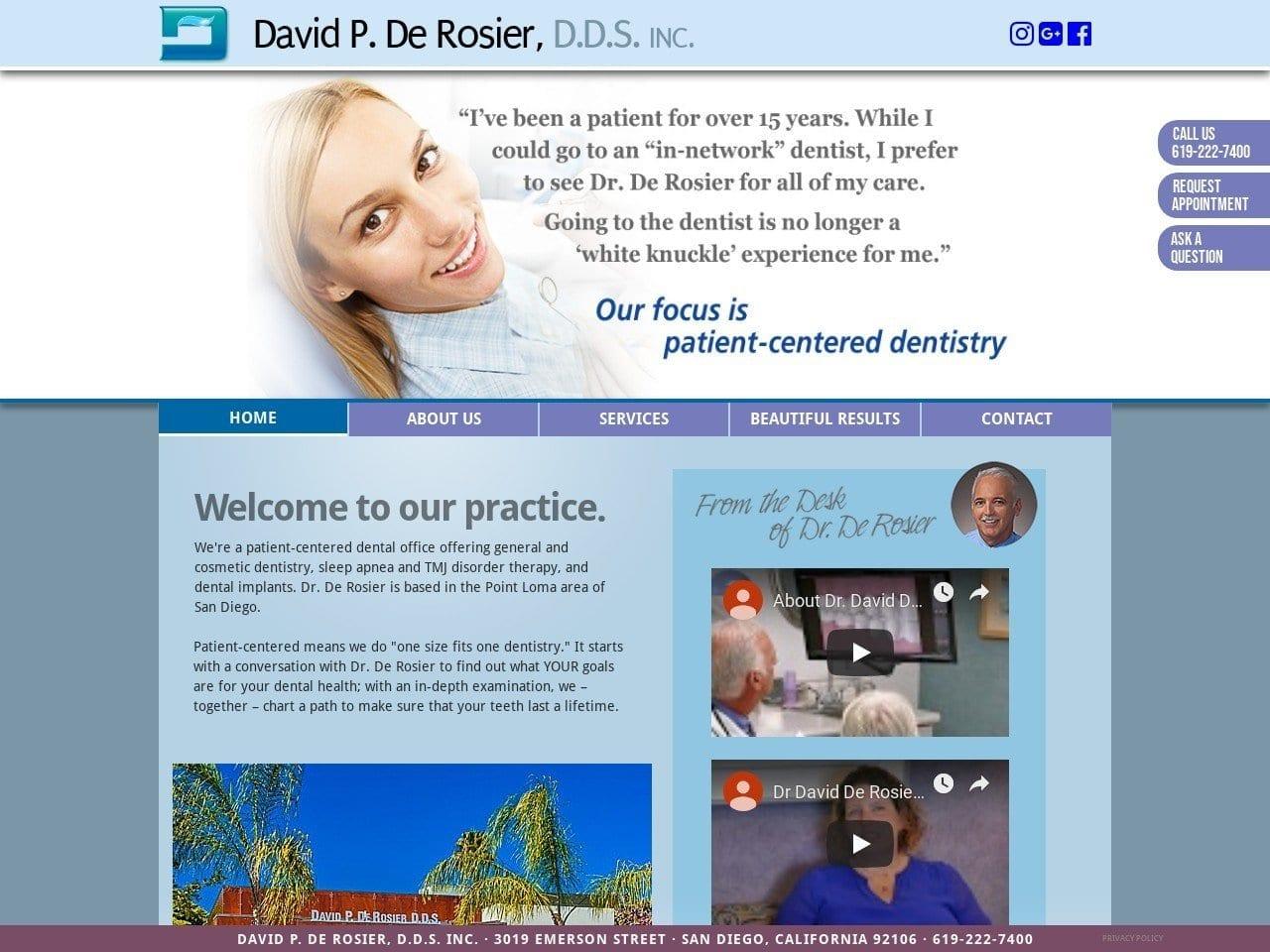 Dr. De Rosier D.D.S. screenshot