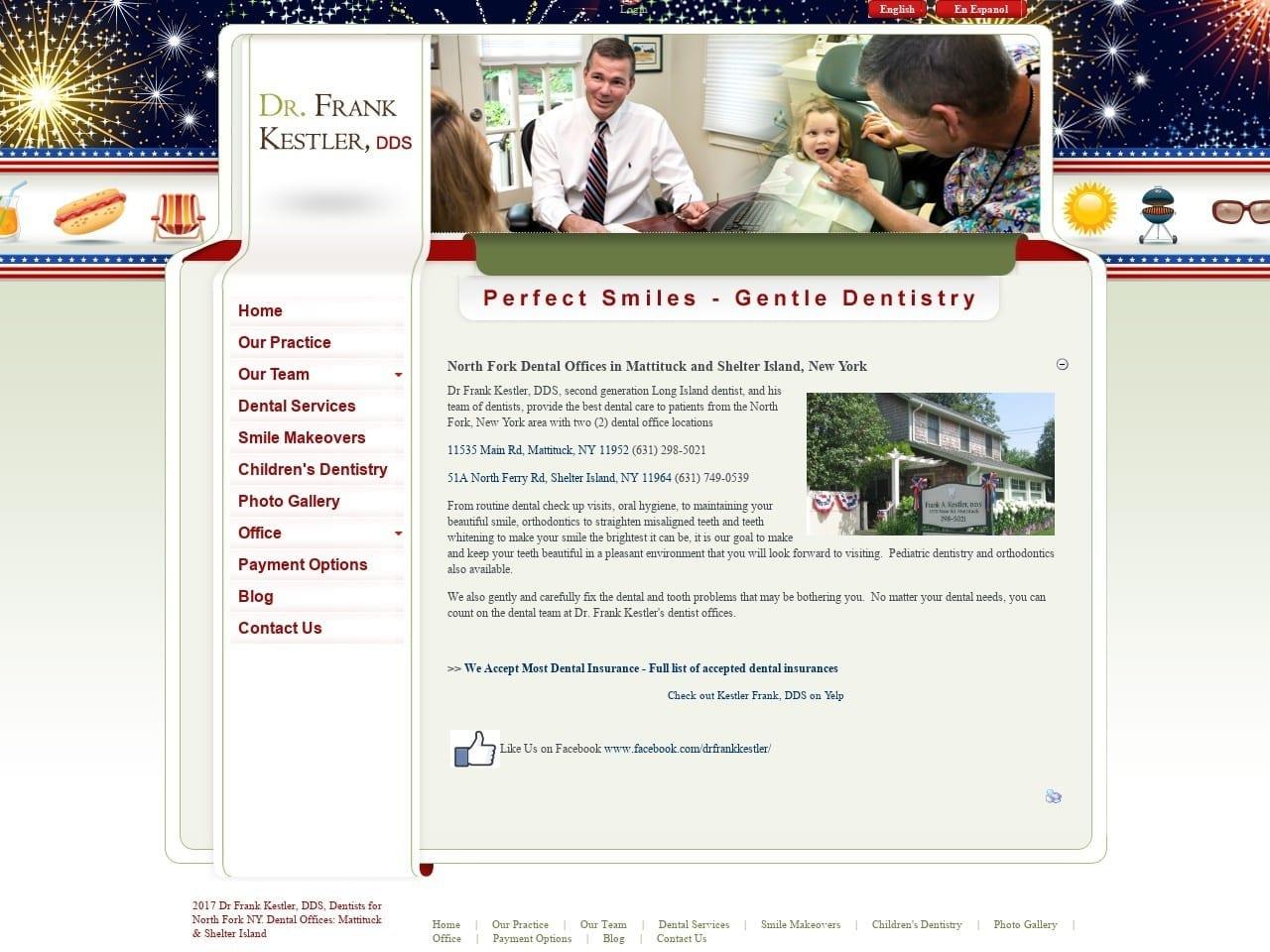 Dr. Francis A. Kestler DDS