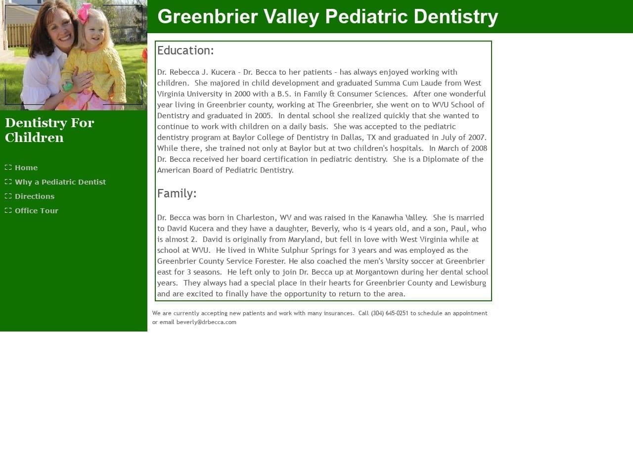 Greenbrier Valley Pediatric Dentist