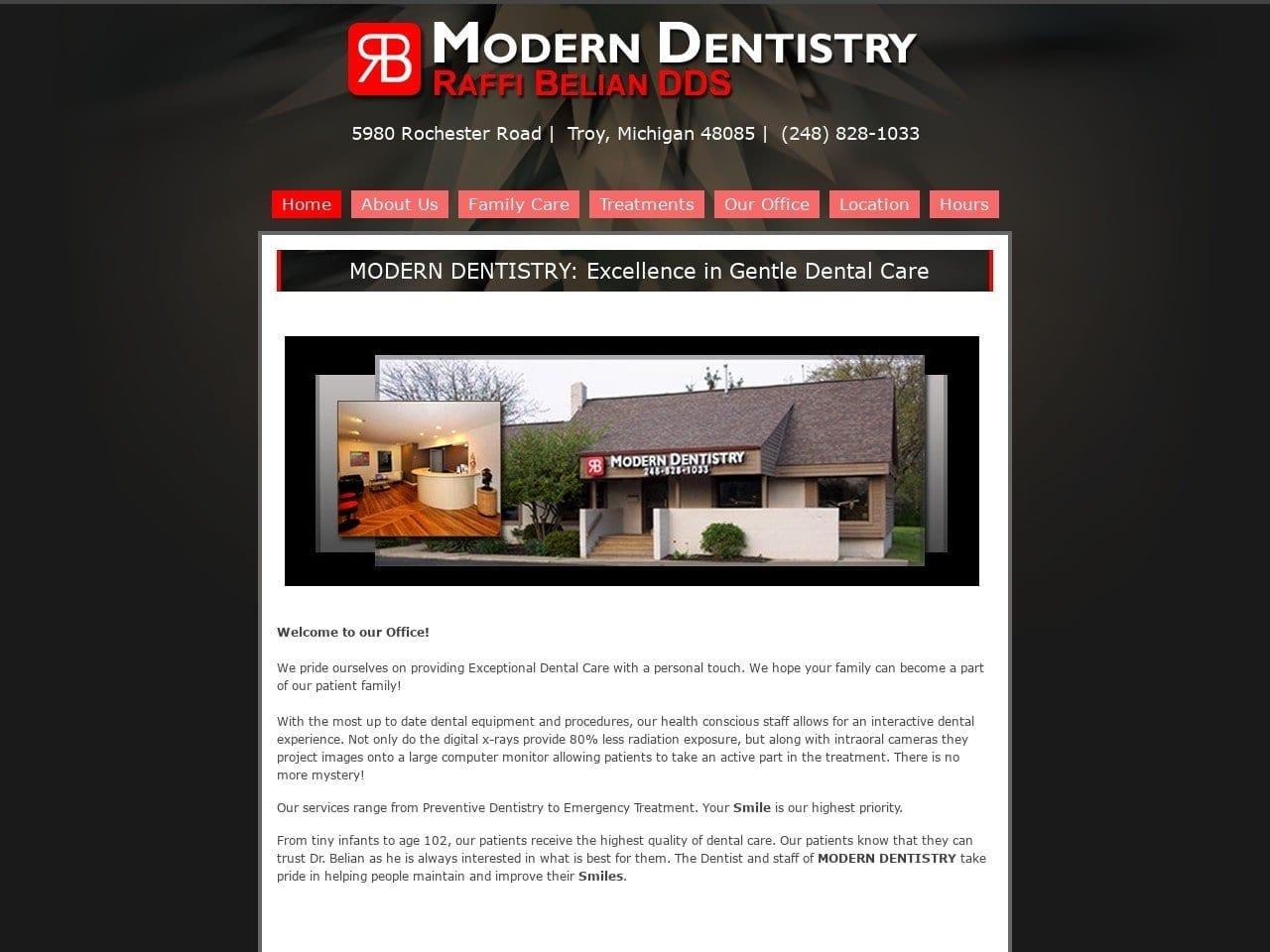 Modern Dentistry Dr. Raffi Belian