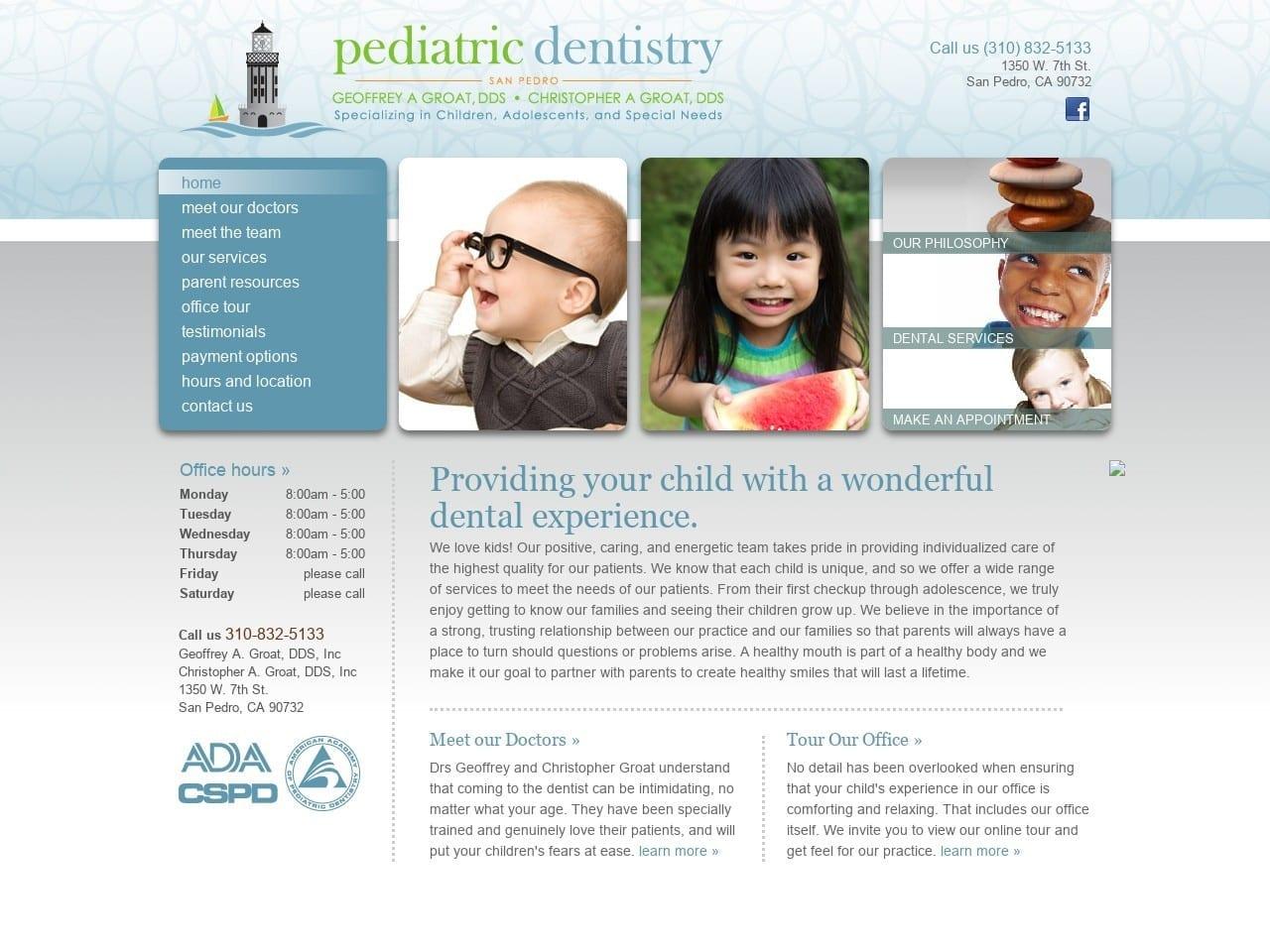 Geoffrey A Groat Dds Dentist screenshot