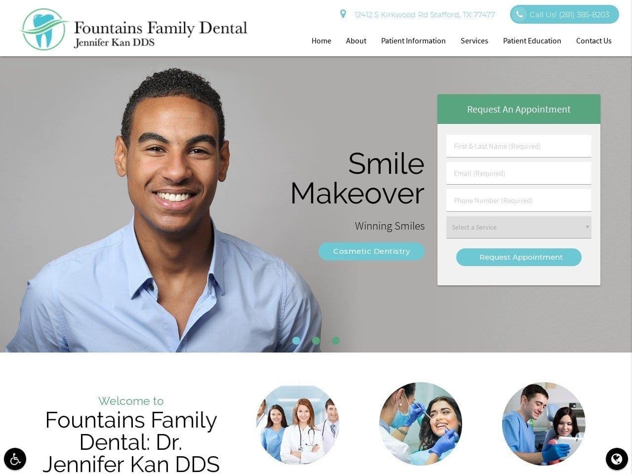 Fountains Family Dental Dr. Kan Jennifer DDS