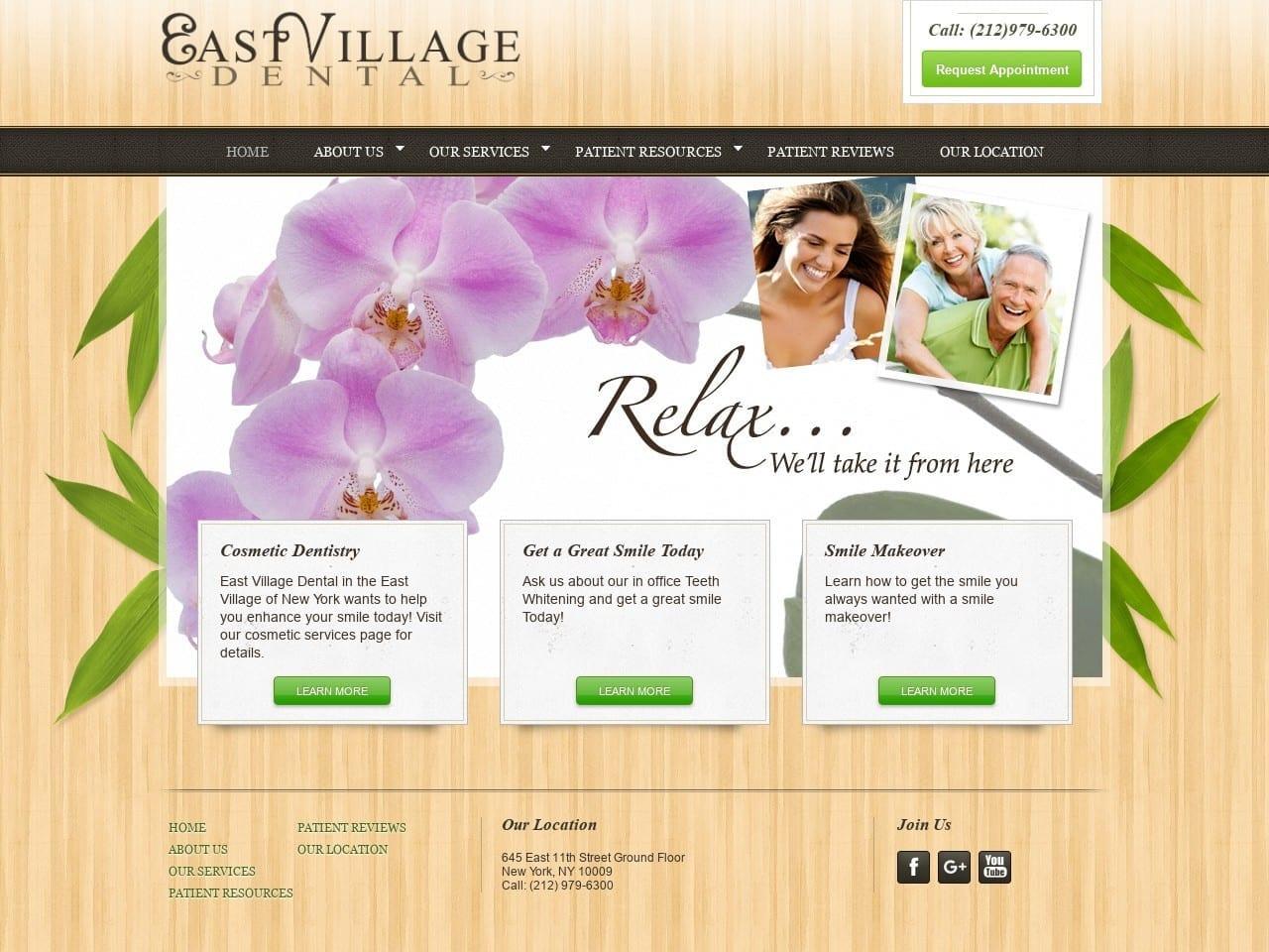 East Village Dental Associates screenshot