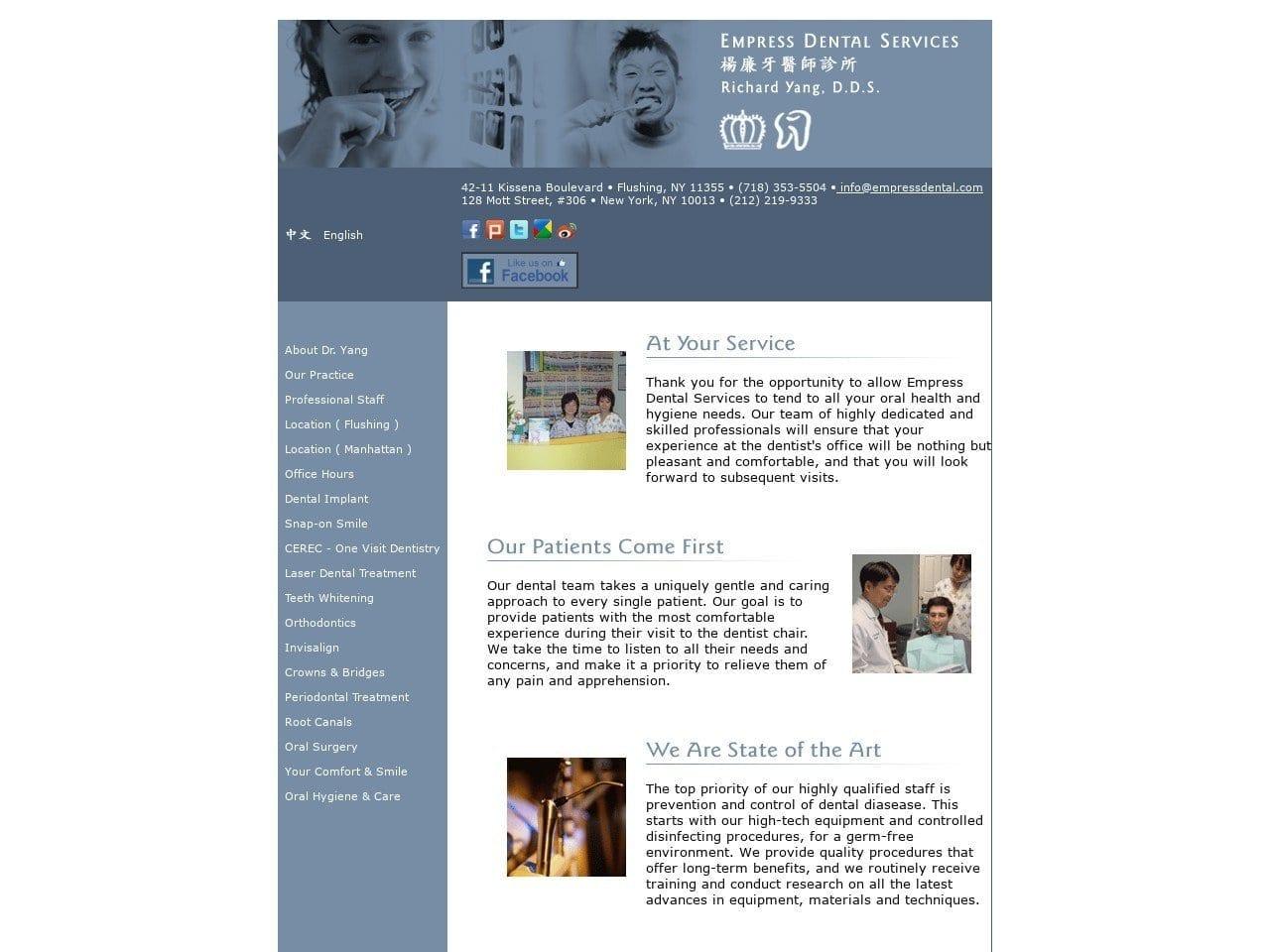 Empress Dental Services Yang Richard DDS