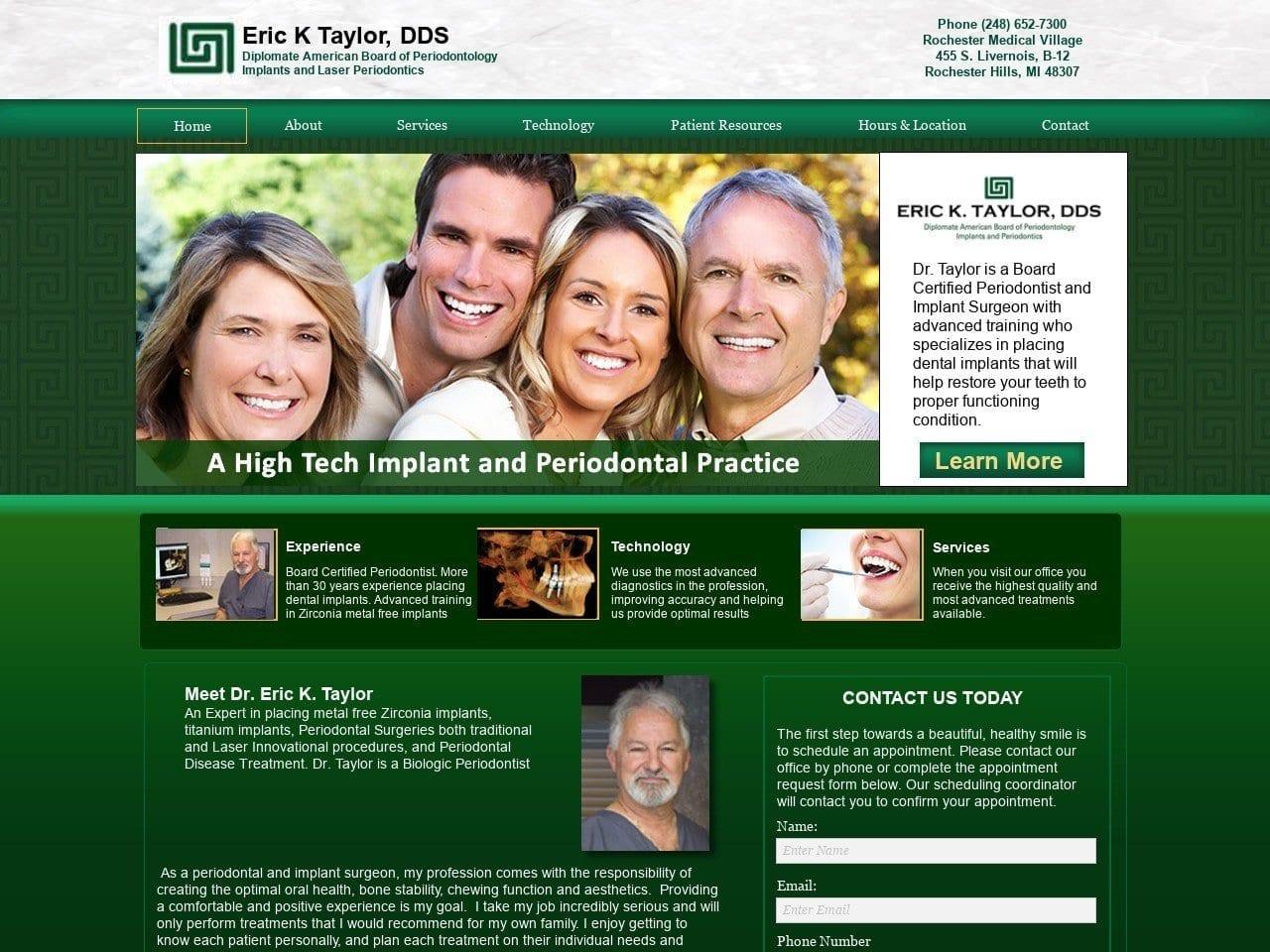 Eric K. Taylor DDS PC