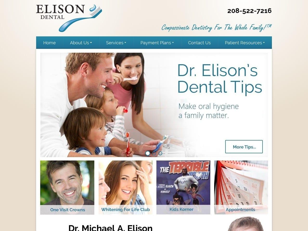 Elison Dental Center Elison Michael A DDS