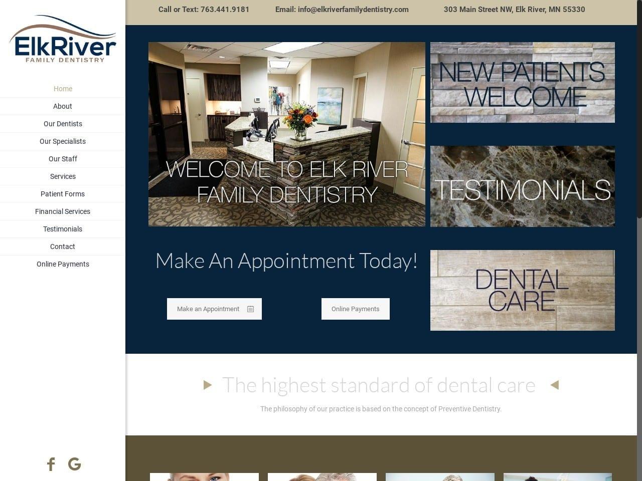 Elk River Family Dentistry Wallace Julie DDS