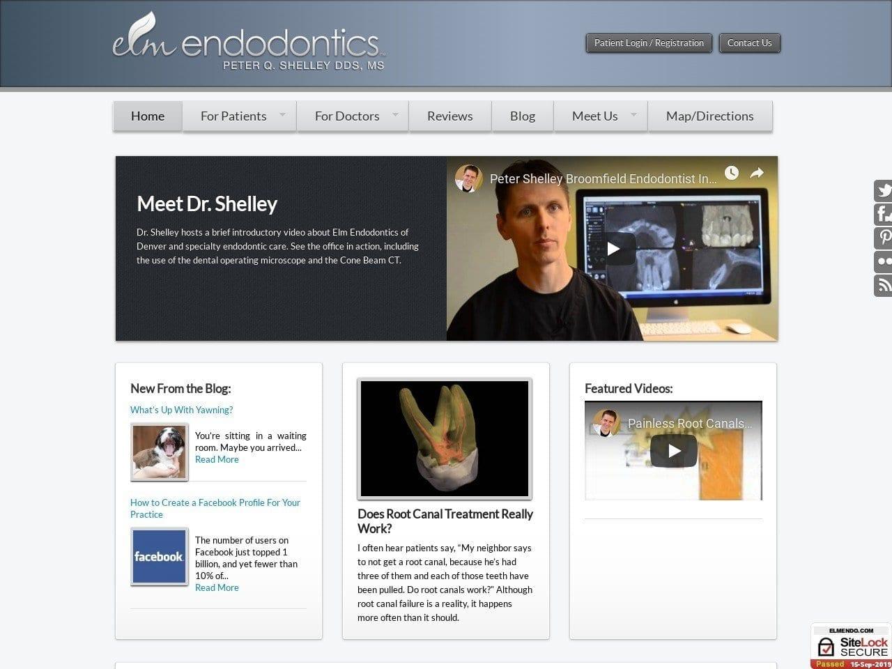 Elm Endodontics Peter Shelley DDS MS