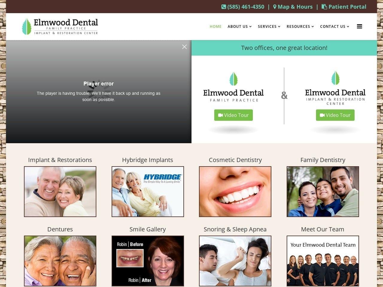 Elmwood Dental Group screenshot