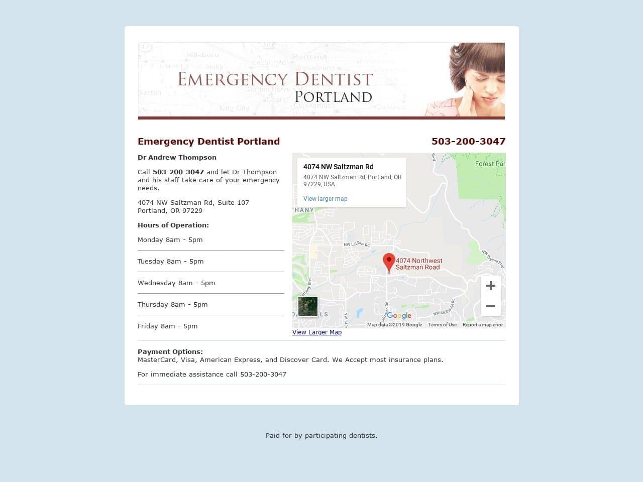 Emergency Dentistportland