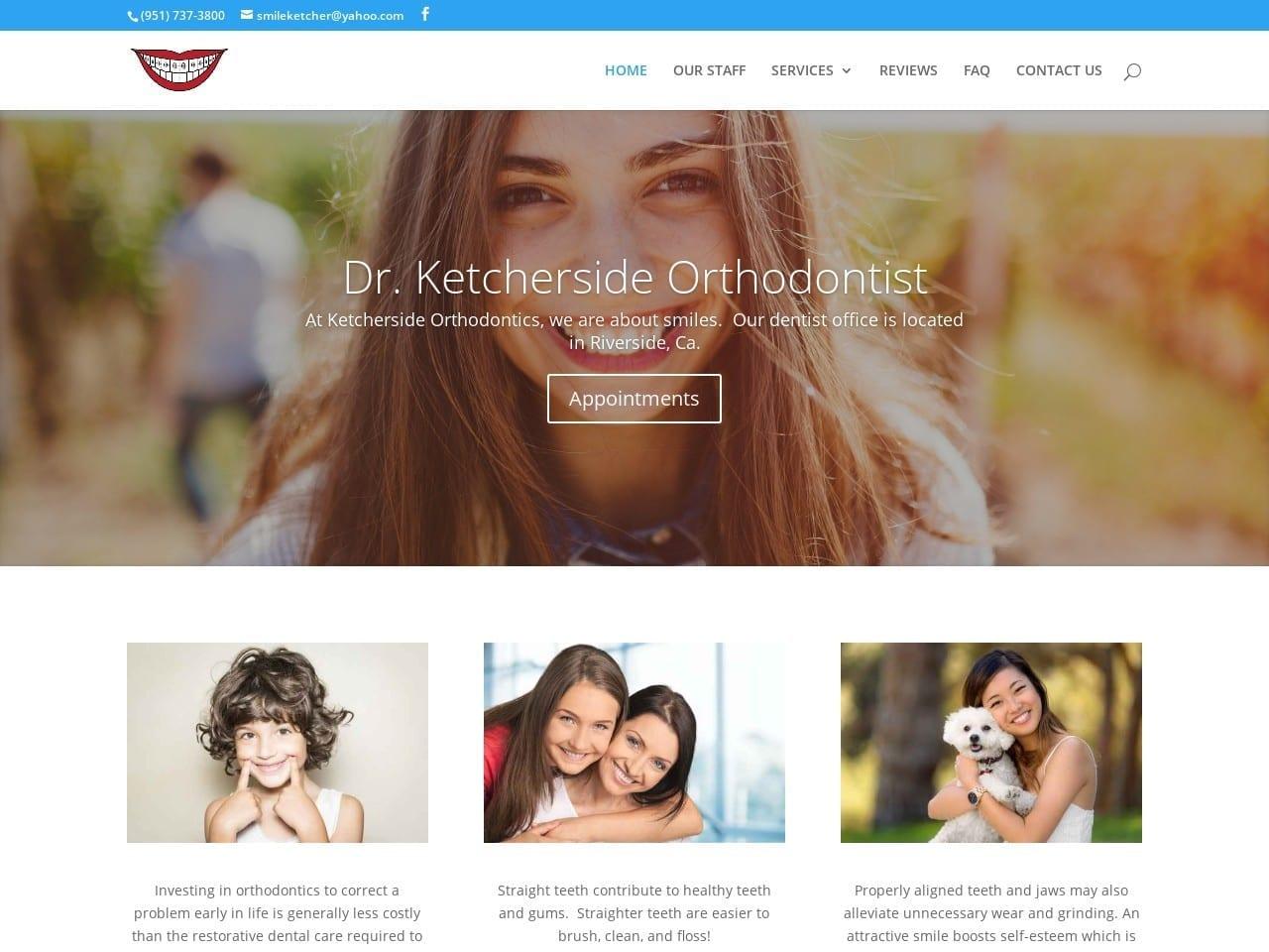 Gary Ketcherside Orthodontics DDS MS screenshot