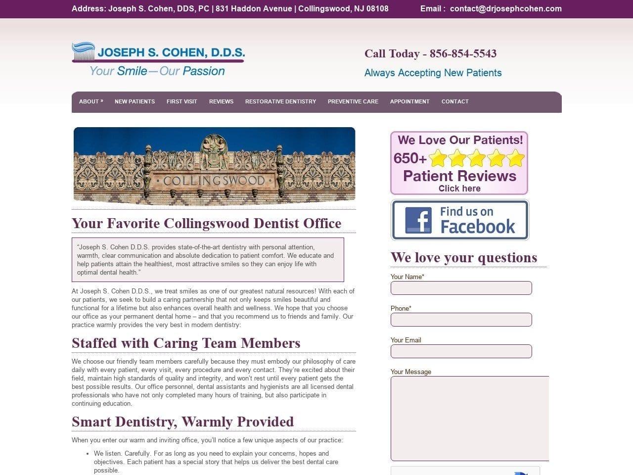 Joseph Cohen Dds (General Dentist