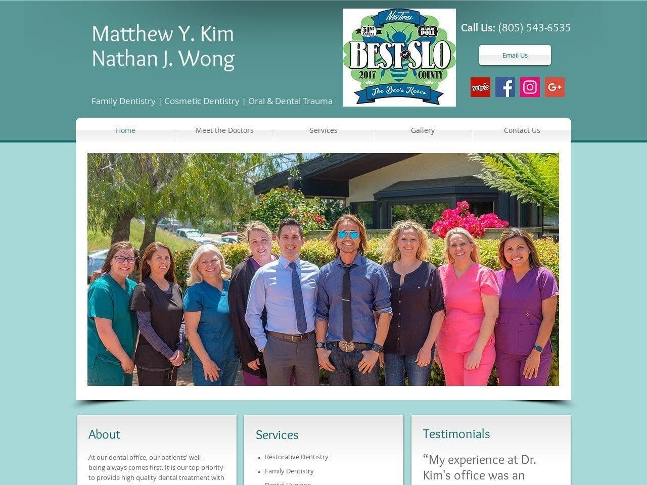 Matthew Y. Kim DDS & Nathan J. Wong DDS