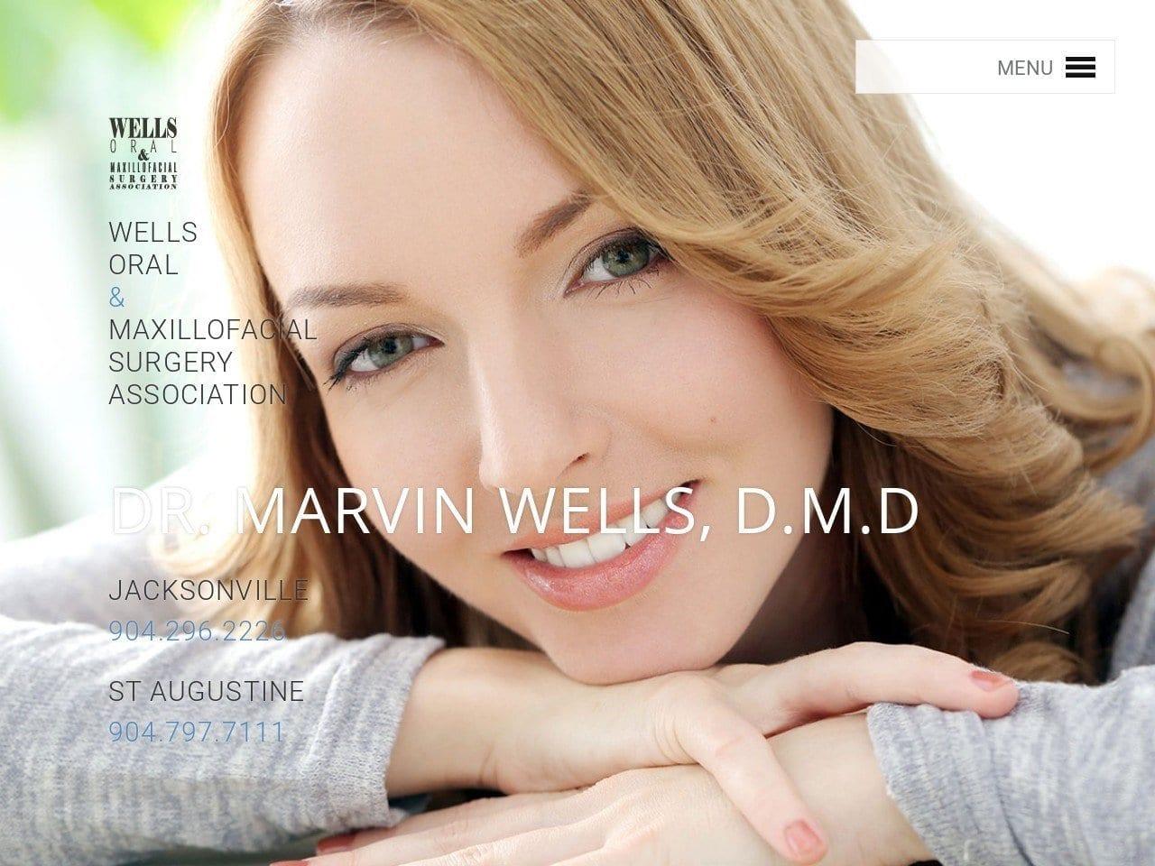 Wells Oral & Maxillofacial Wells Marvin DDS screenshot