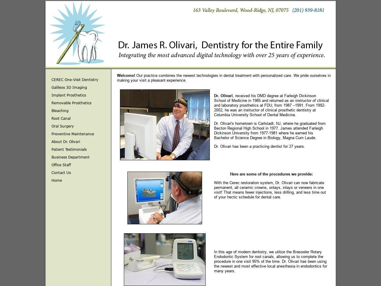 Olivari James R DDS