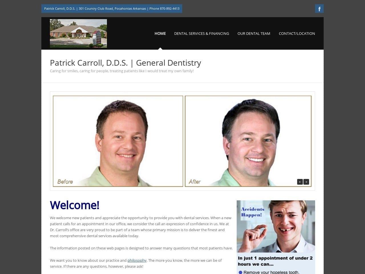 Dr. Patrick W. Carroll DDS