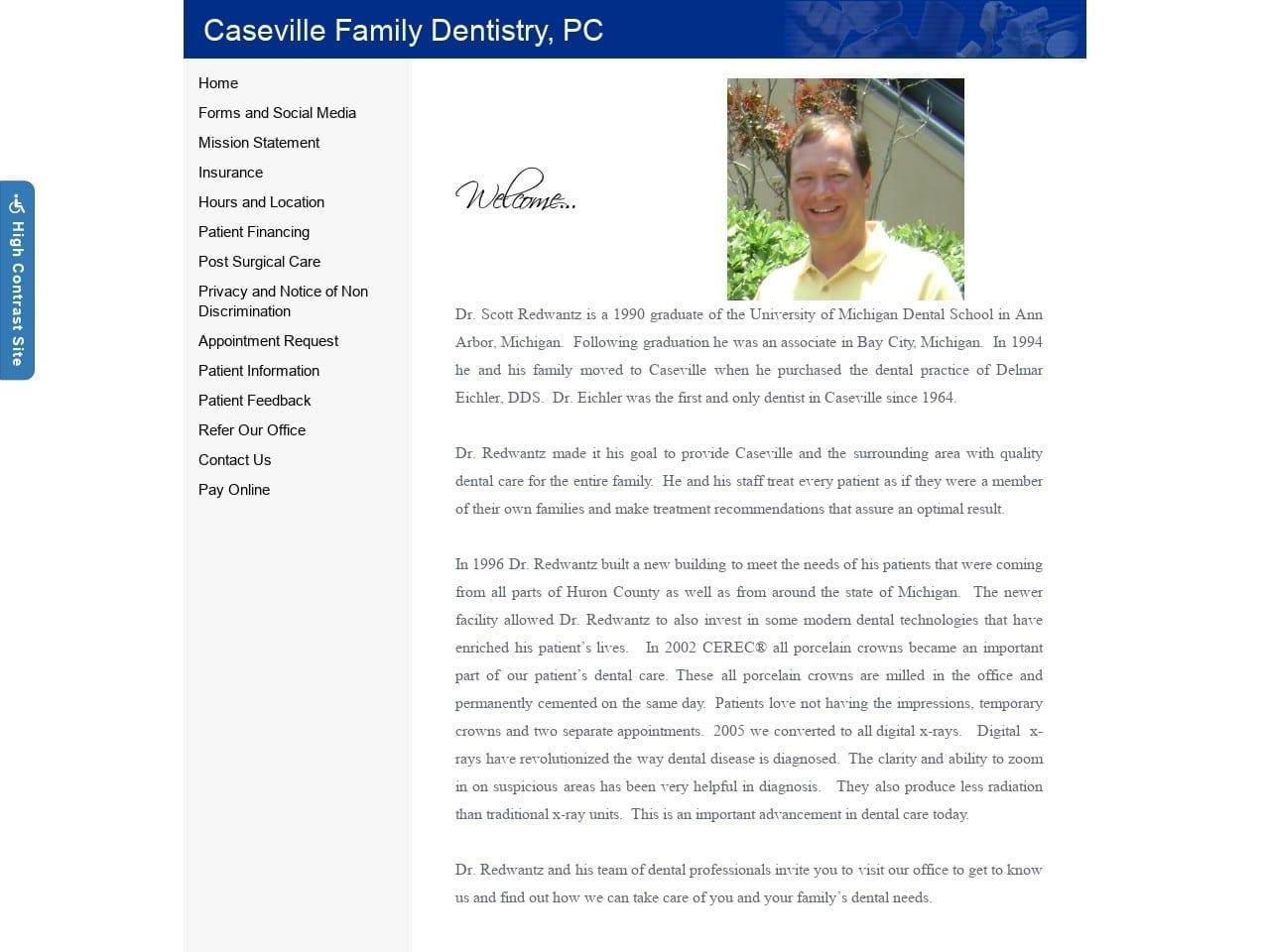 Caseville Family Dentistry Redwantz Scott E DDS