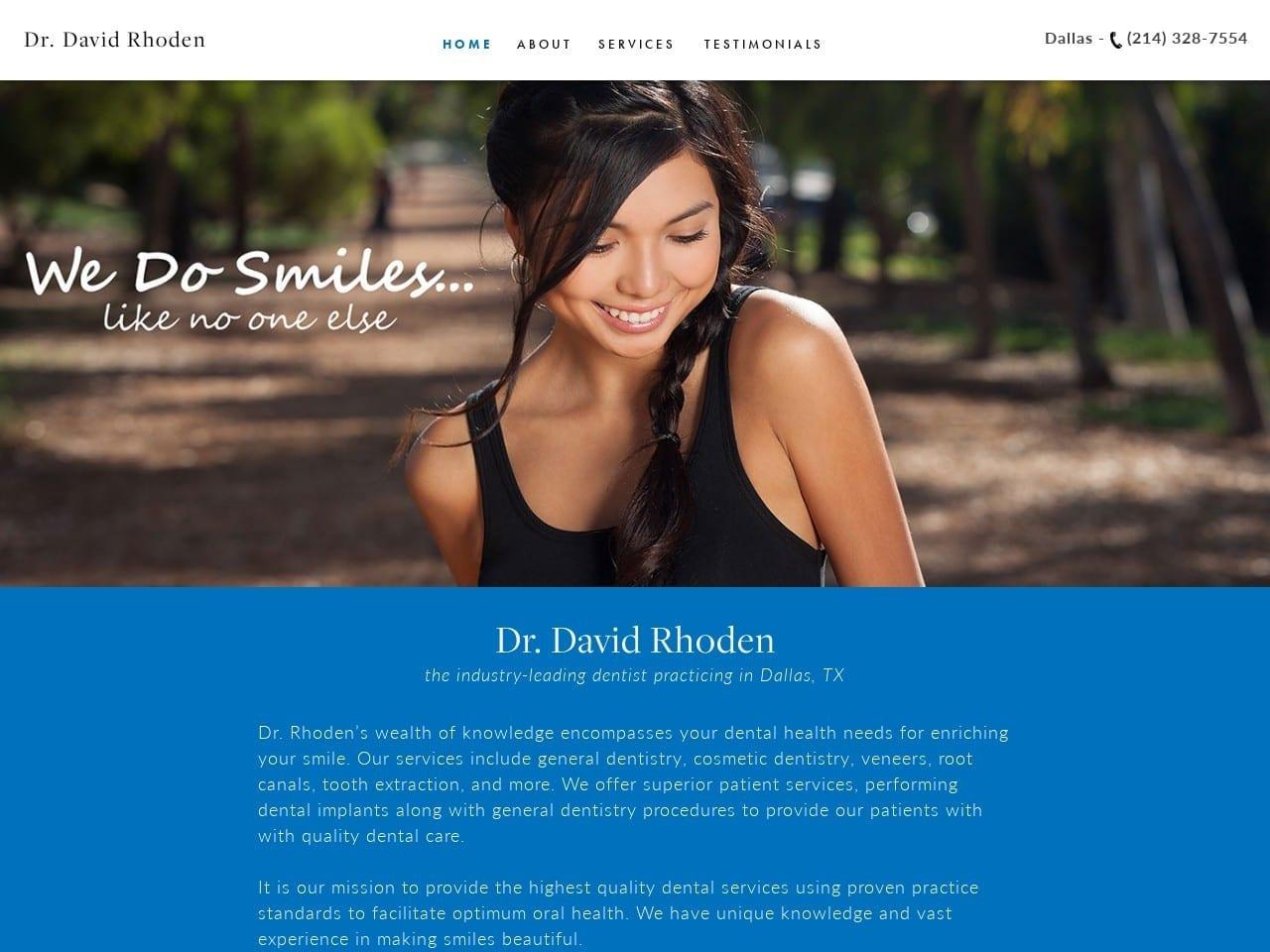 David H. Rhoden DDS Cosmetic & Implant Center