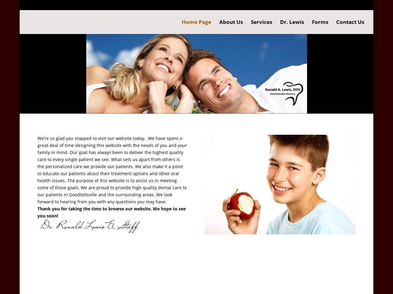 Ronald A. Lewis DDS