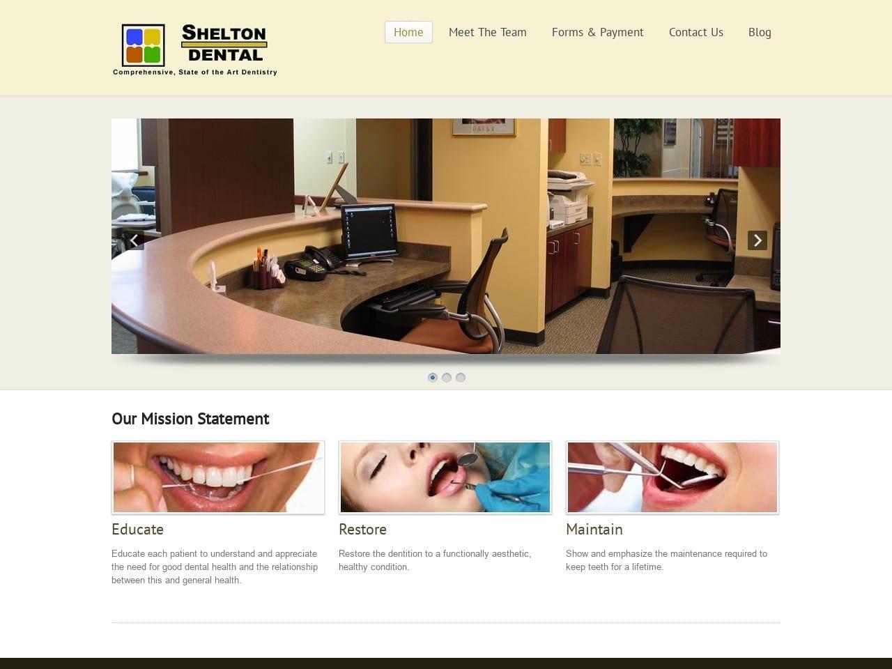 Shelton Dental screenshot