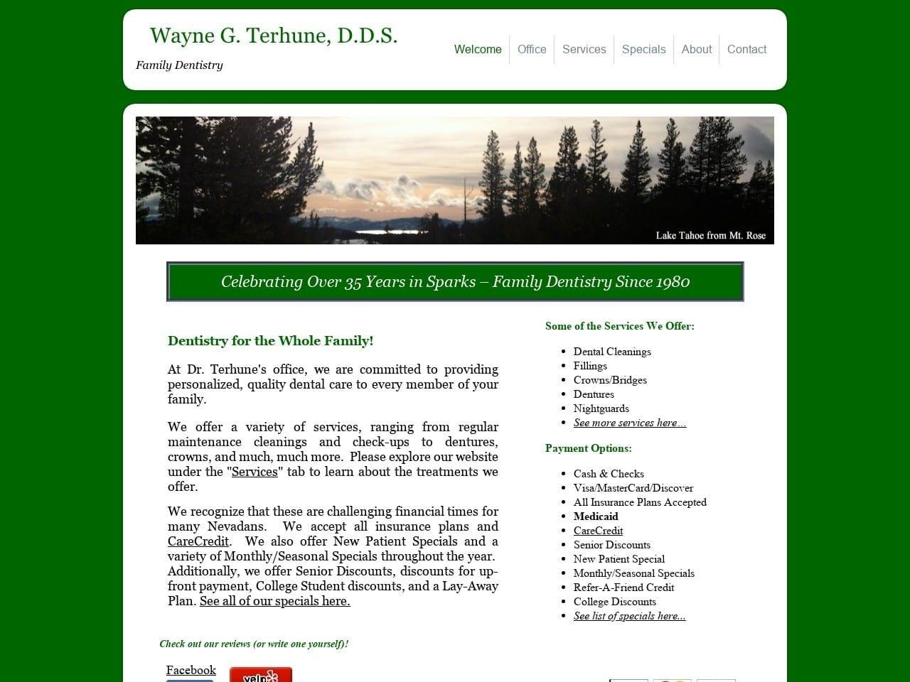 Wayne G. Terhune D.D.S.