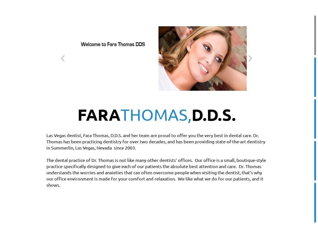 Thomas Fara DDS screenshot