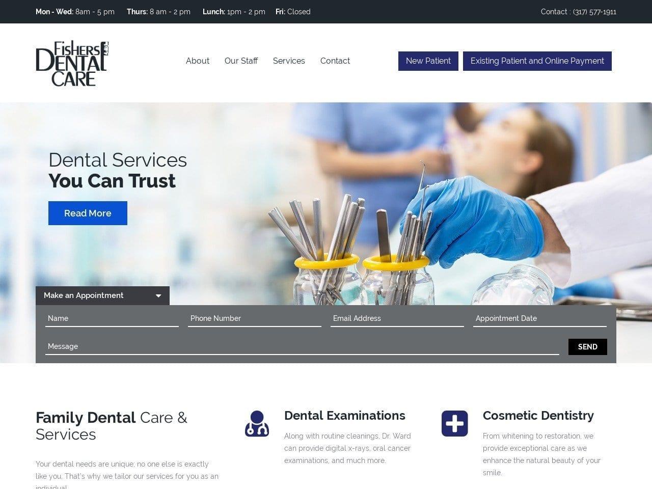 Fishers Dental Care screenshot