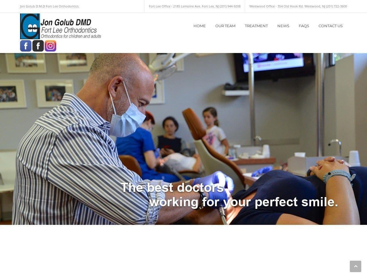 Fort Lee Orthodontic Assoc. Jon Golub DMD