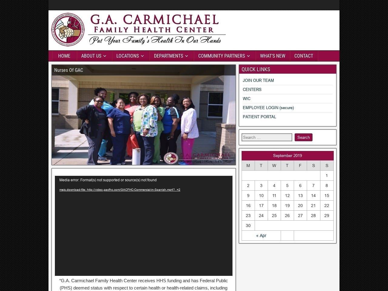 G A Carmichael Family Health