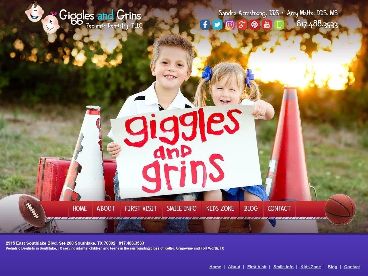 Giggles & Grins Pediatric Dentist screenshot