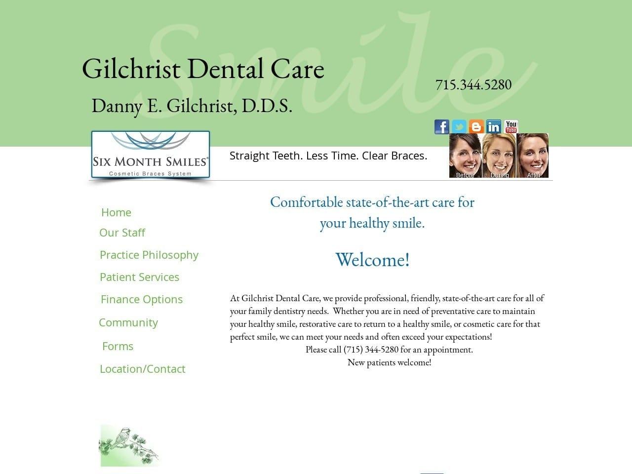 Gilchrist Dental Care Gilchrist Danny E DDS