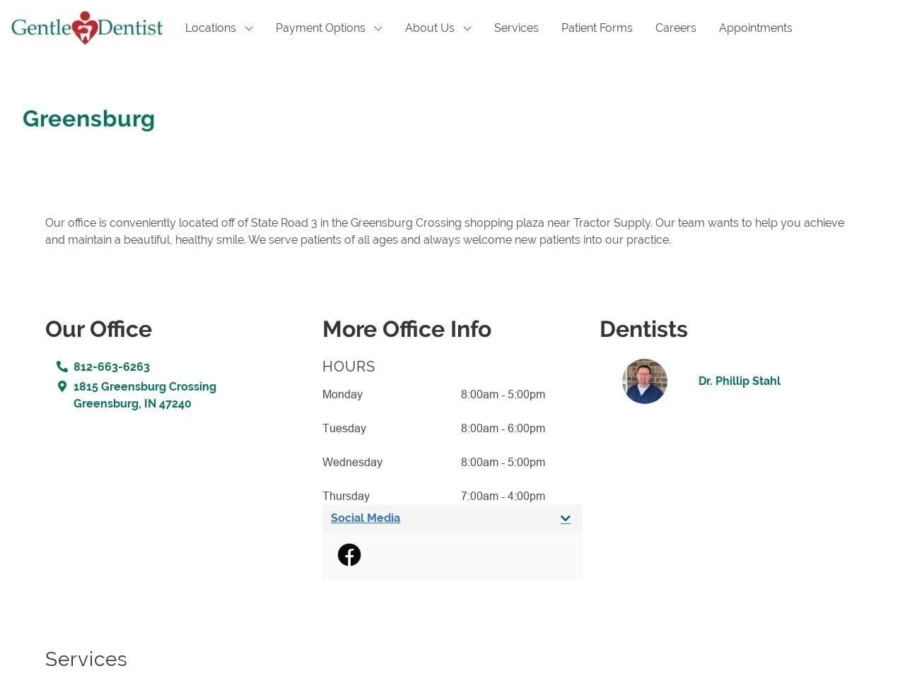 Gentle Dentist Greensburg