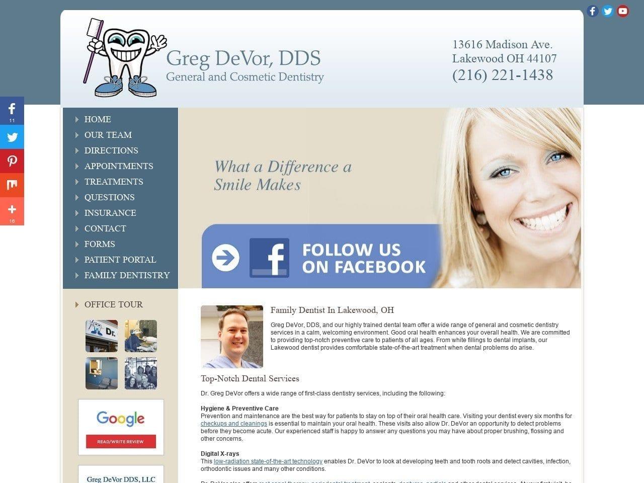 Dr. Gregory P. Devor DDS