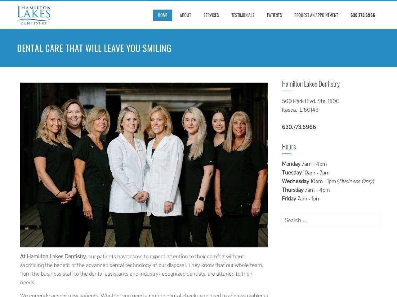 Hamilton Lakes Dentist