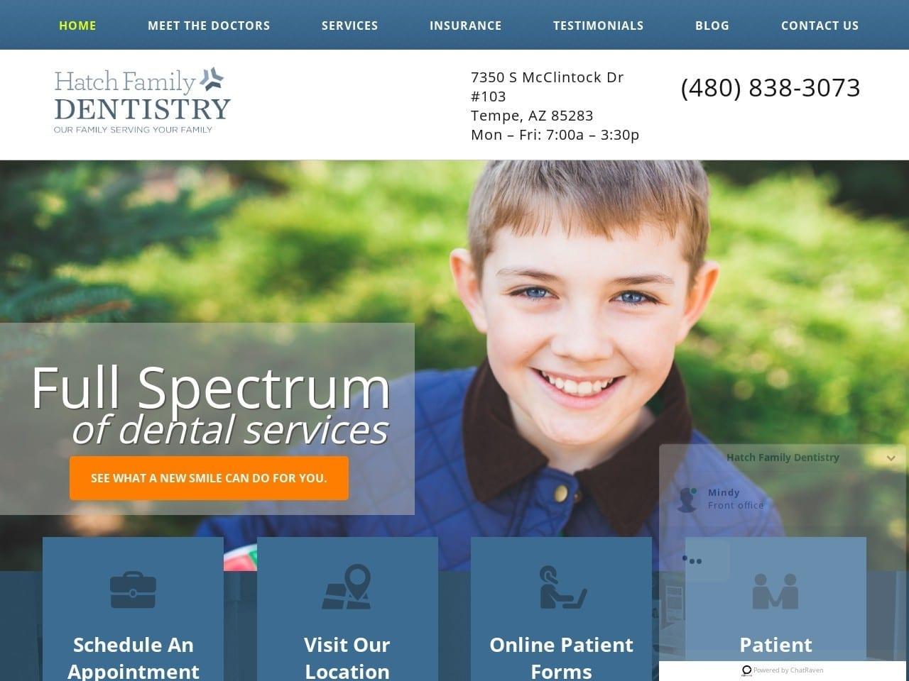 Dr. Hyrum G. Hatch DDS