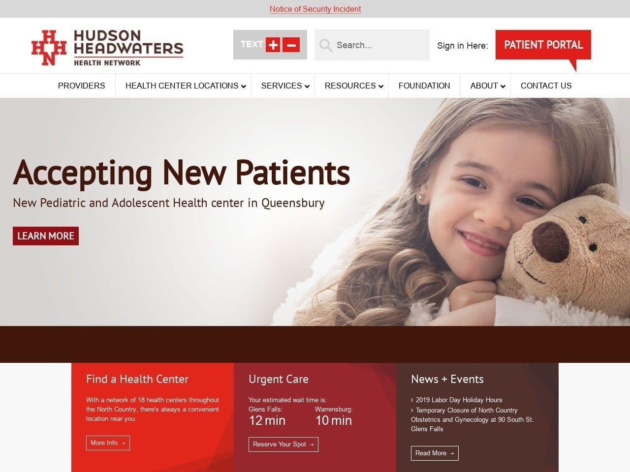 Hudson Headwaters Health Netwo