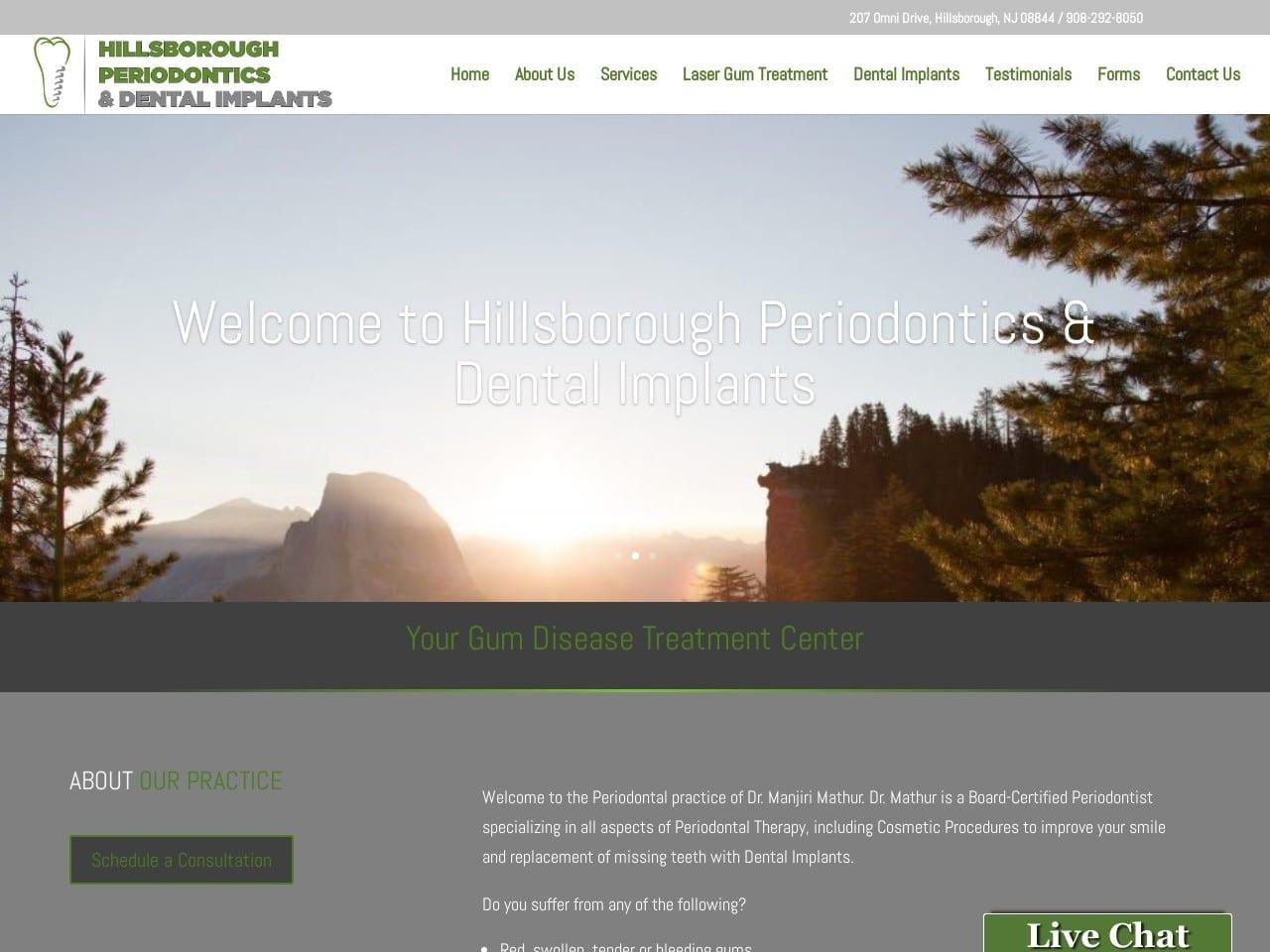 Hillsborough Periodontics Dentist screenshot