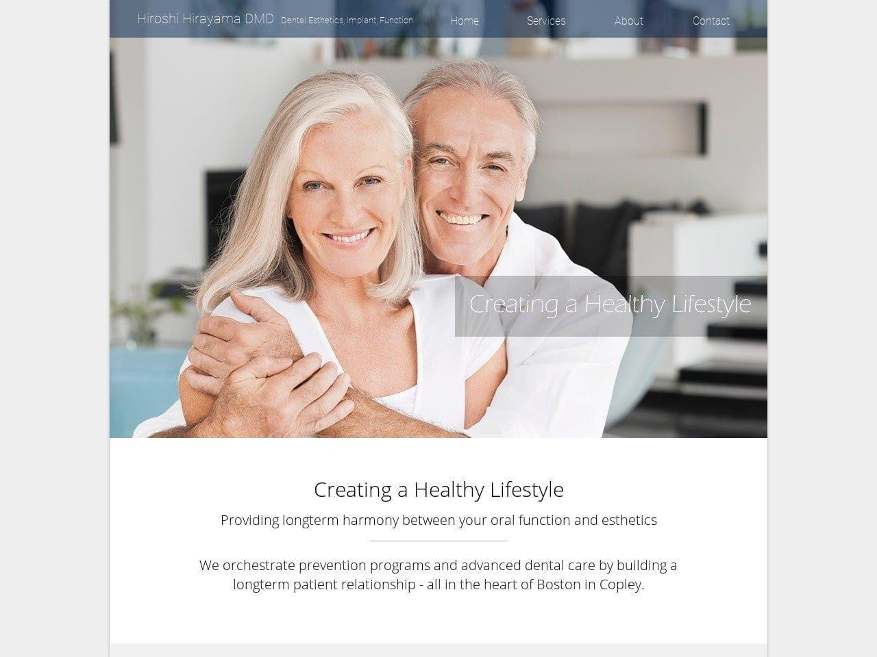 Hiroshi Hirayama DMD Prosthodontist screenshot