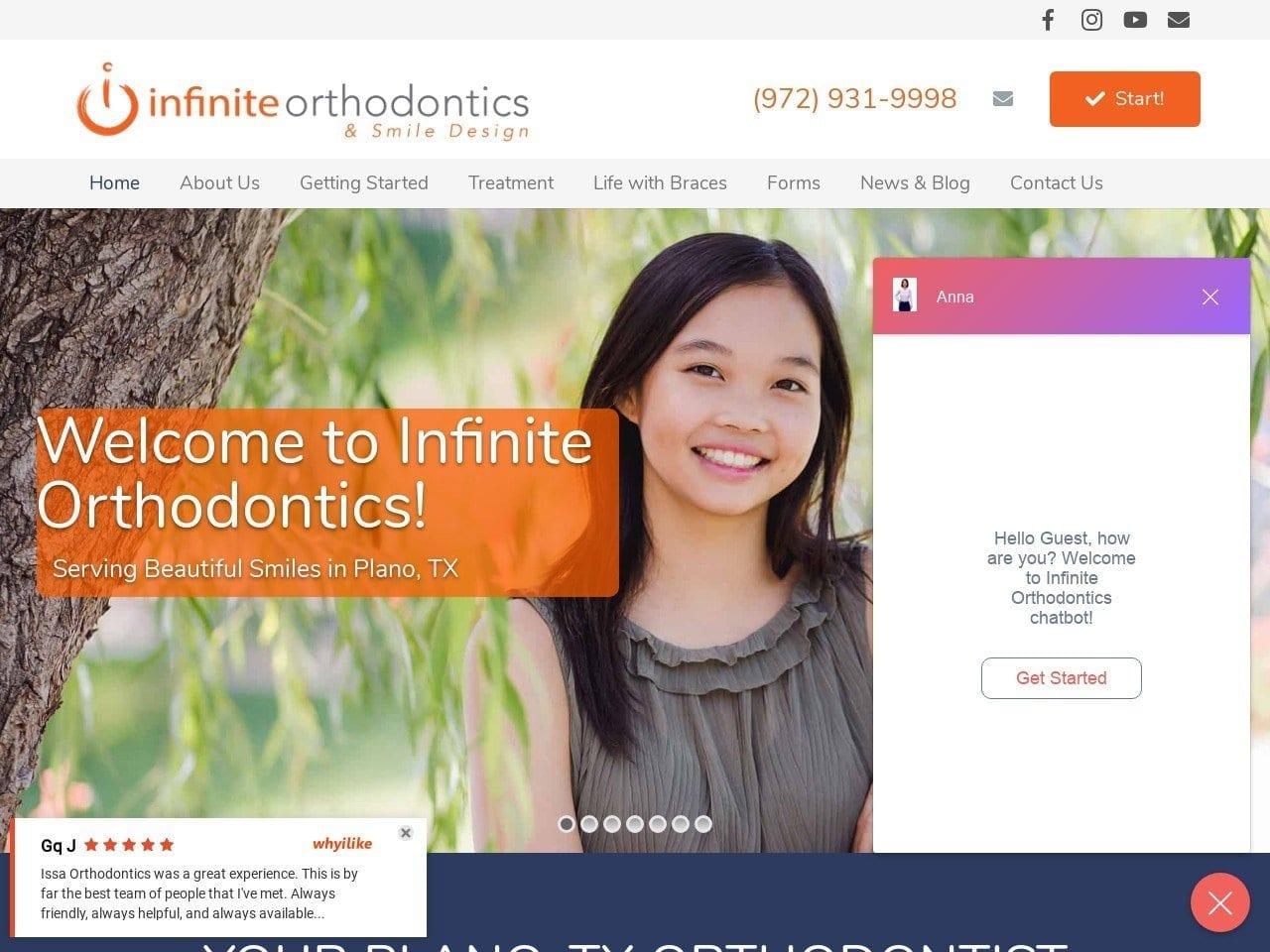Infinite Orthodontics screenshot