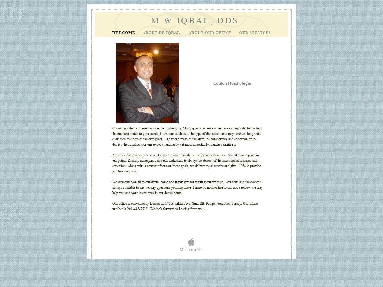 Dr. Mohammed W. Iqbal DDS