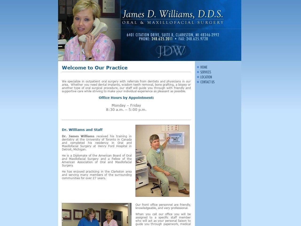 Williams James D DDS