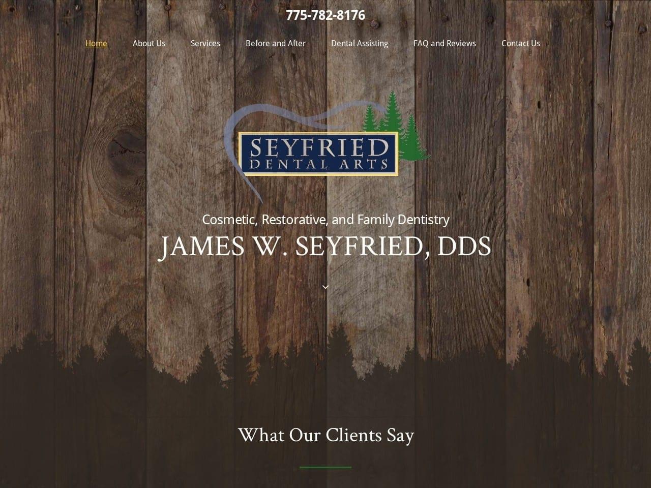 Seyfried James w DDS