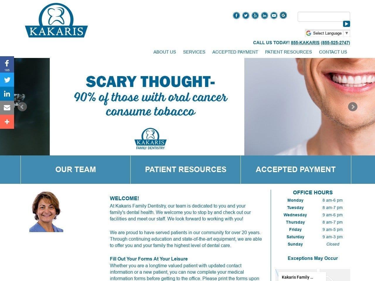 Kakaris Family Dentist screenshot