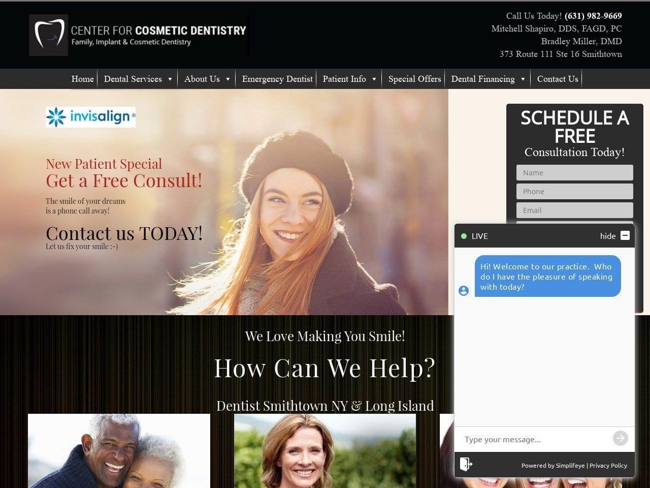 Center For Cosmetic Dentistry Mitchell N. Shapiro