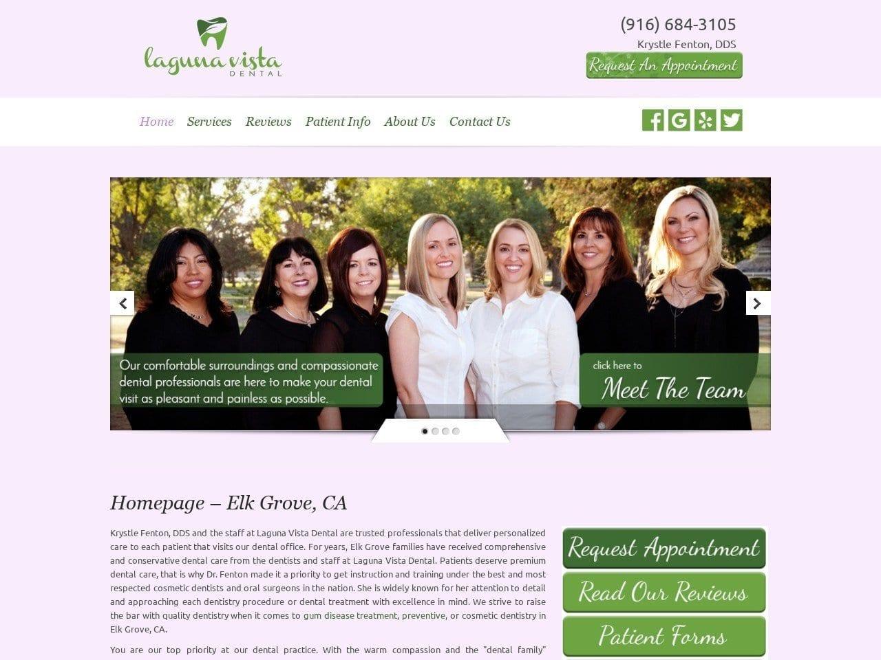 Krystle Fenton DDS screenshot
