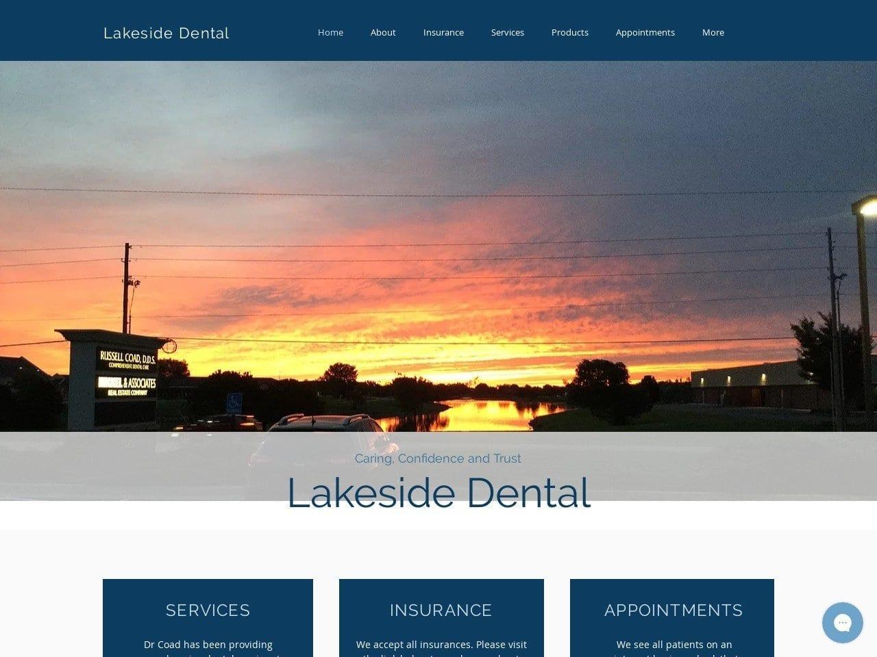 Russell L. Coad DDS screenshot