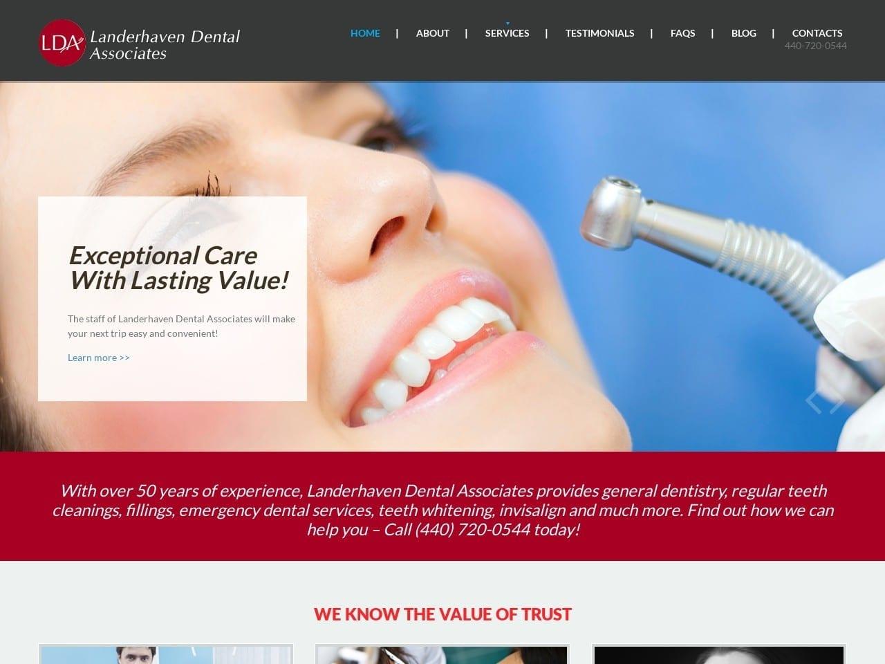 Landerhaven Dental Associates screenshot