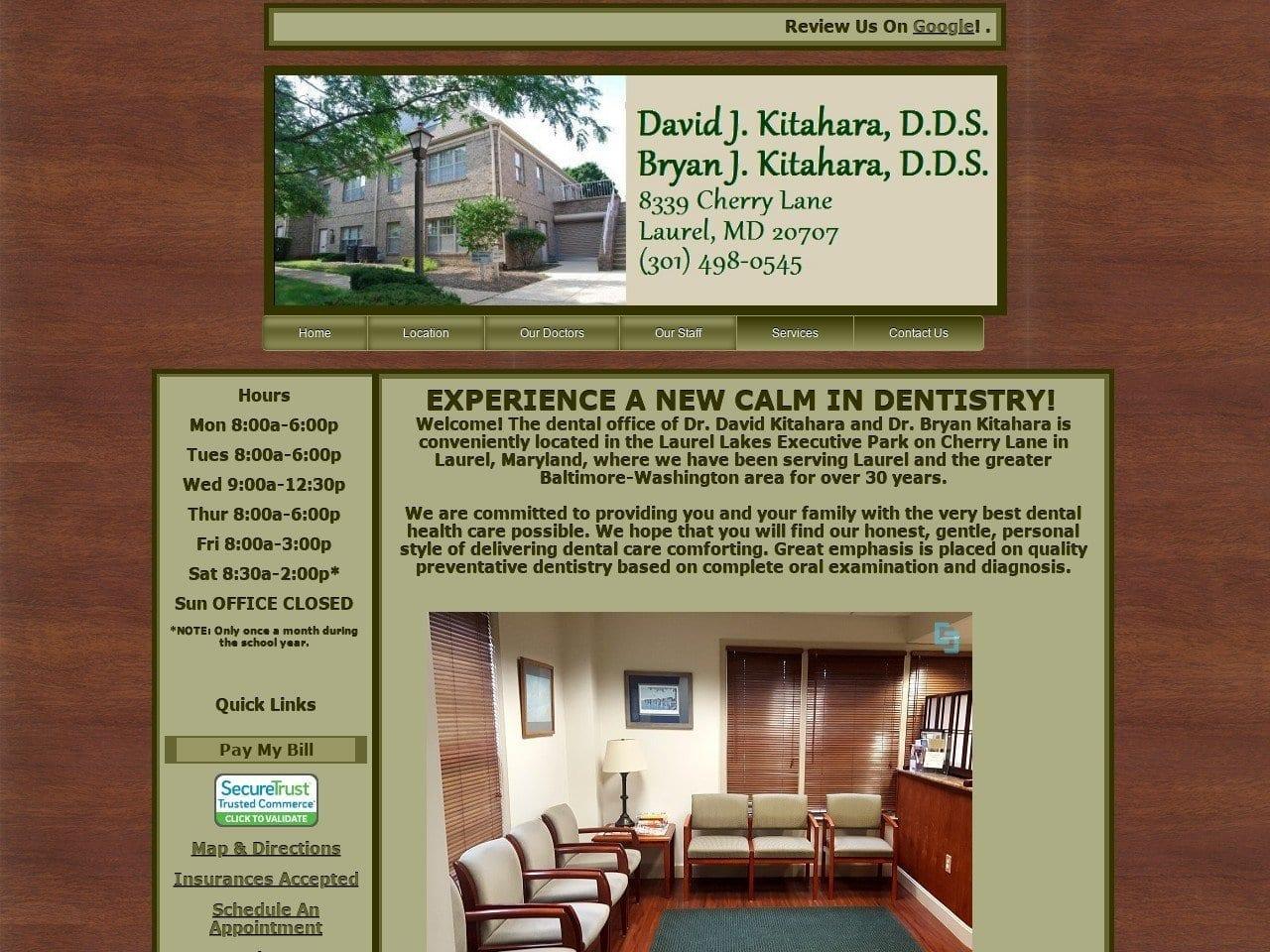 Dr. David J. Kitahara DDS